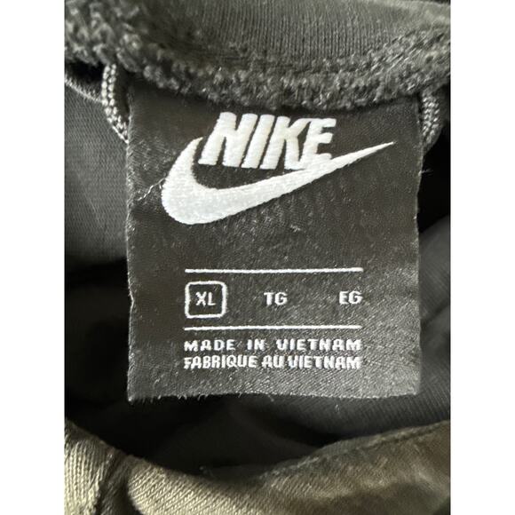 Nike Men's Sportswear Heritage Essentials Knit Pullover Hoodie Black XL - Picture 8 of 11